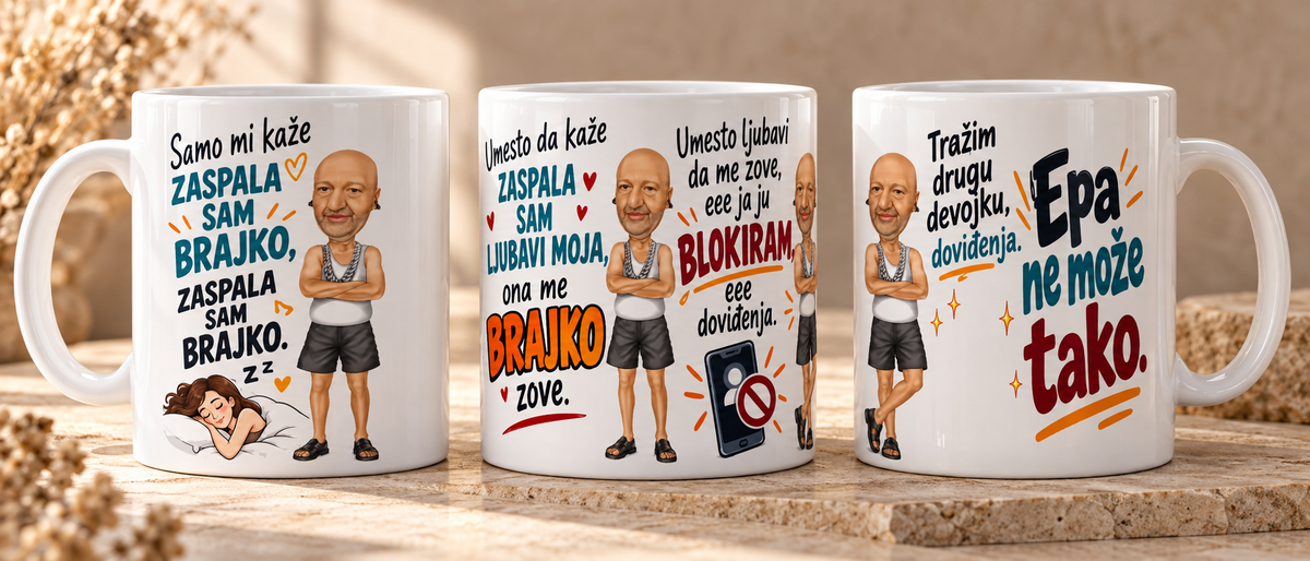 Samo mi kaže zaspala sam Brajko