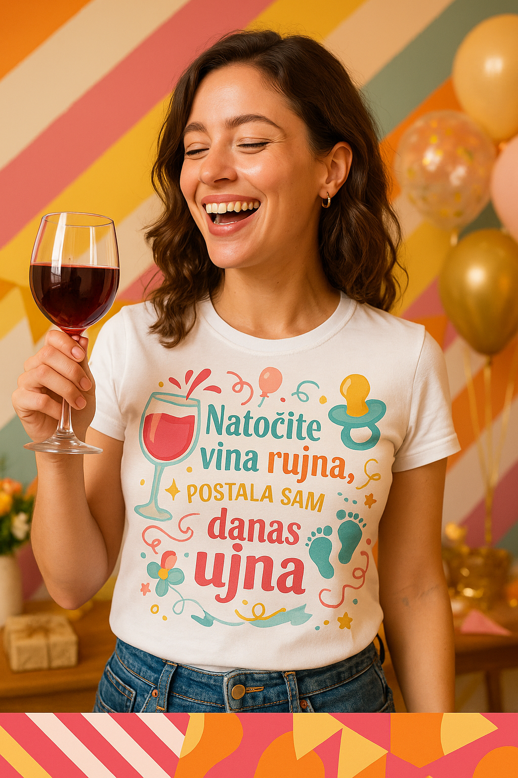 Natočite vina, ujna, postala sam danas ujna