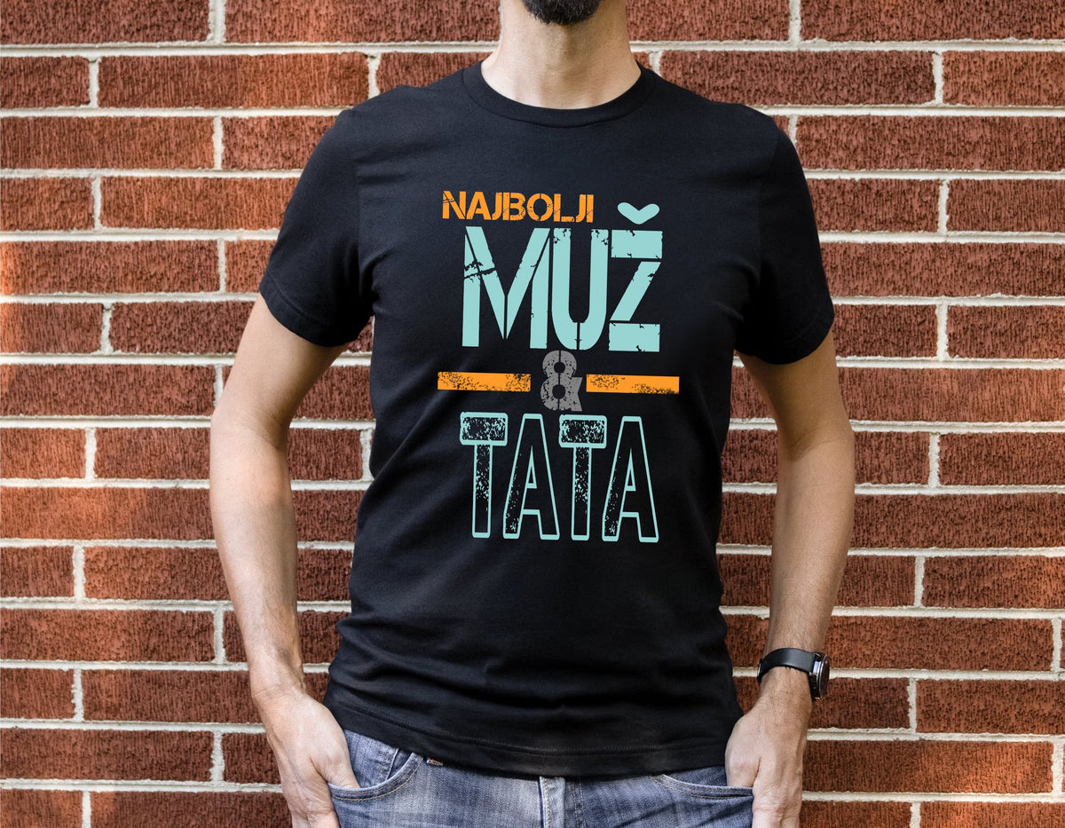 Najbolji muž je tata - muška majica