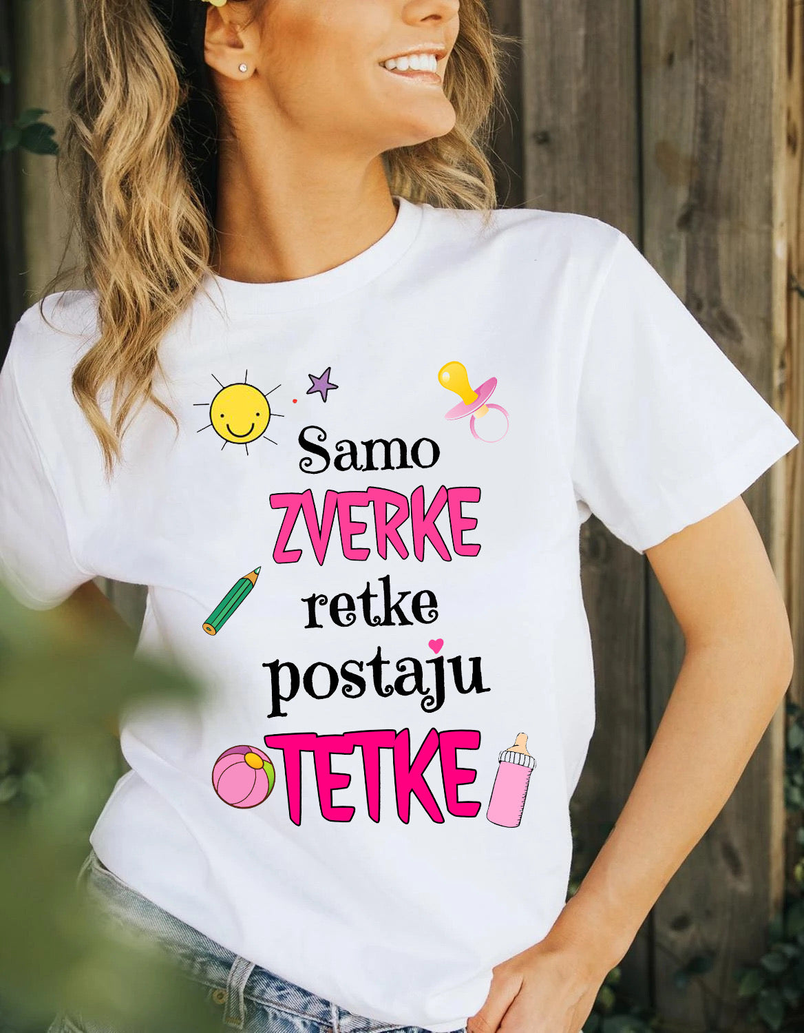 Samo zverke retke postaju tetke ROZE