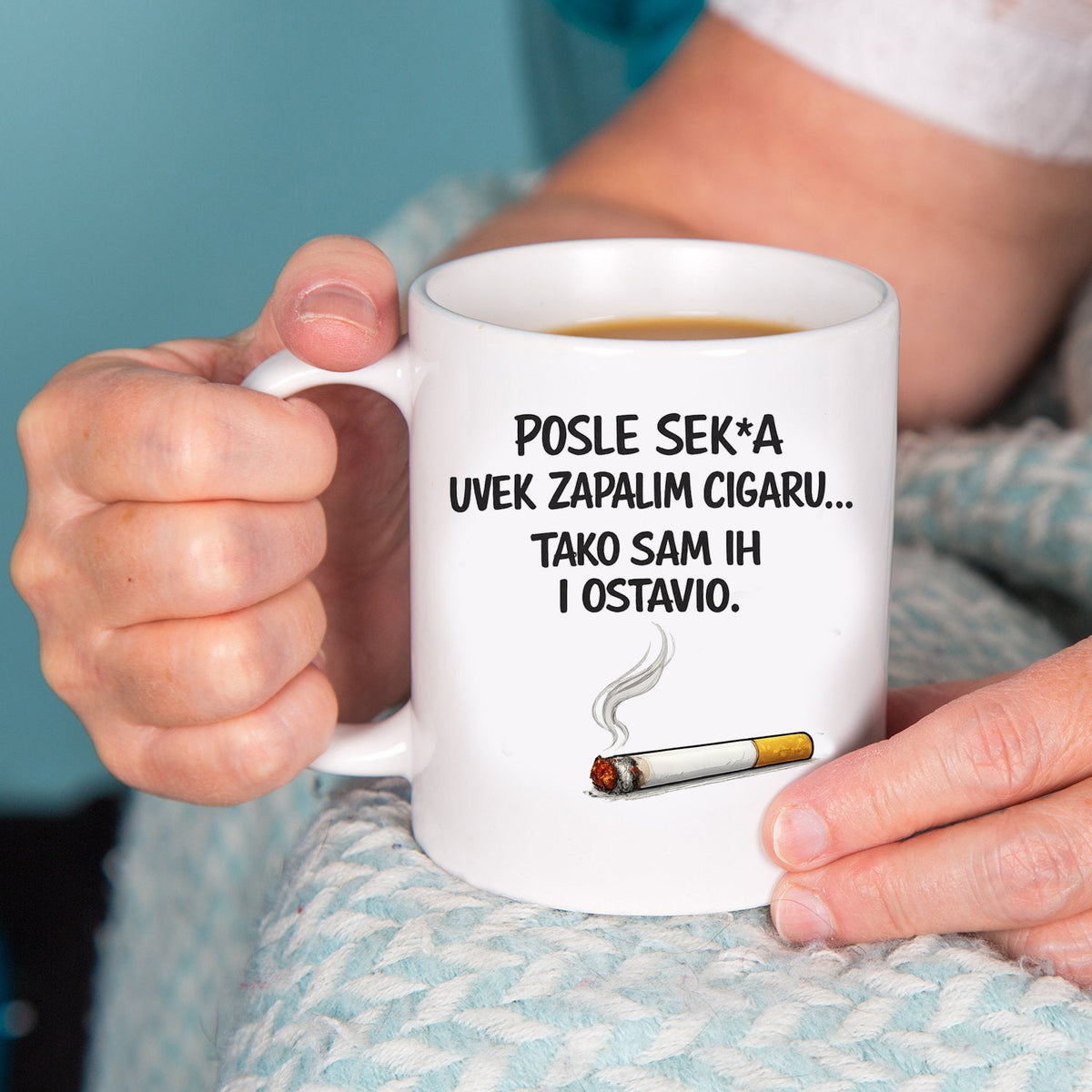 Posle seksa uvek zapalim cigaru, tako sam ih i ostavio