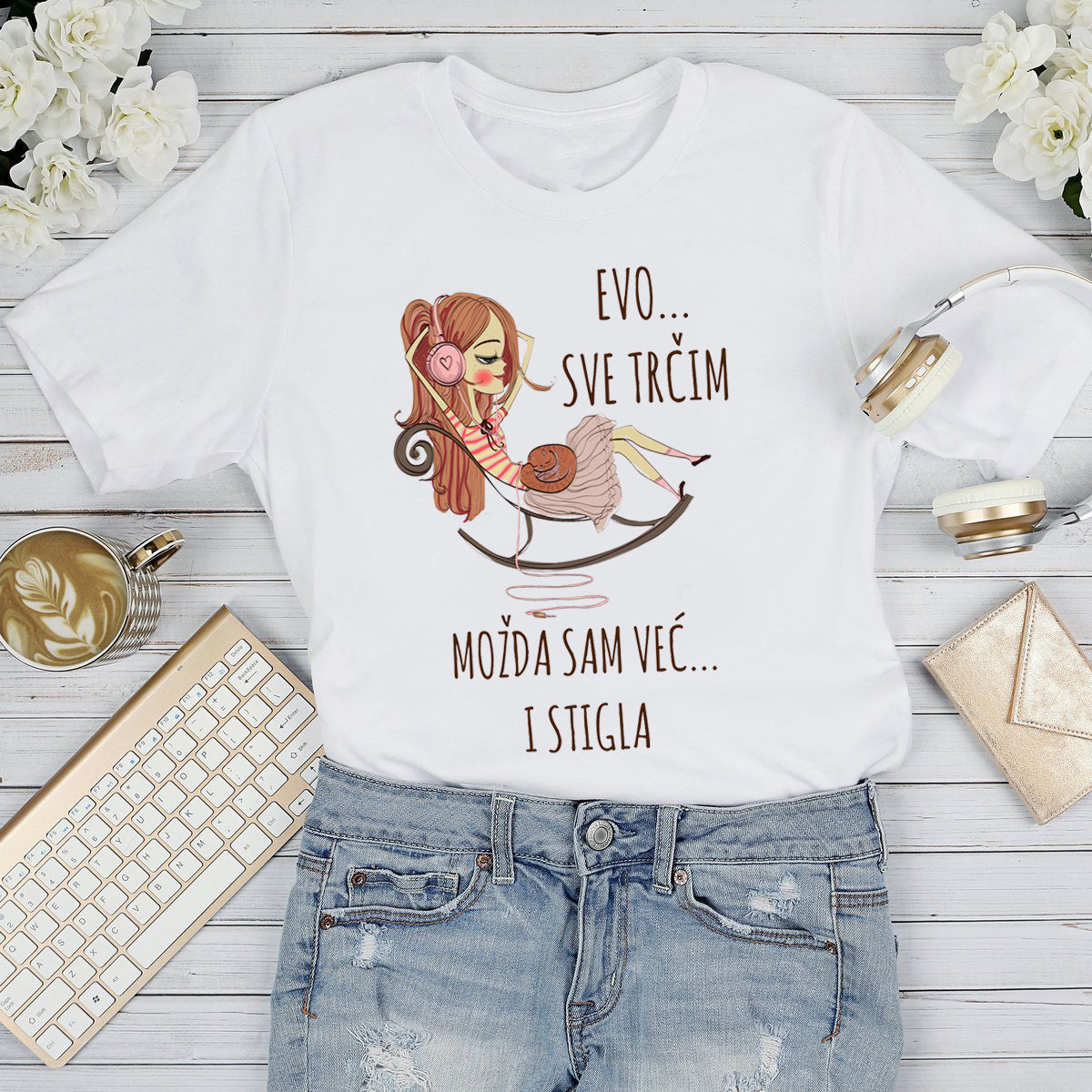 Evo sve trčim