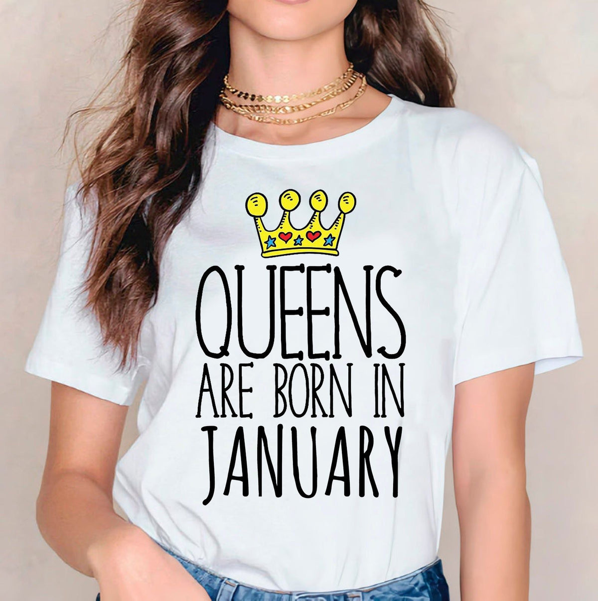 Queens are born in January