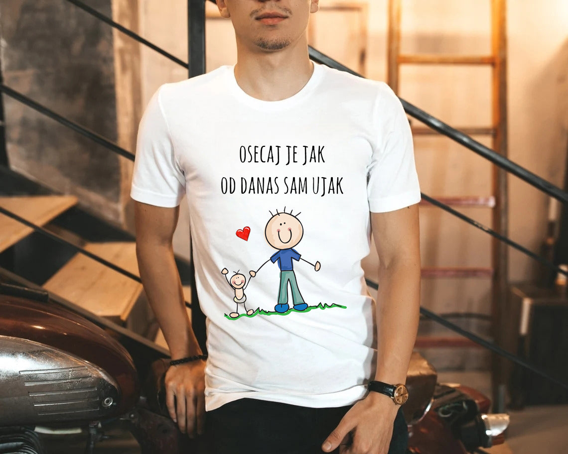 Od danas sam ujak - muška majica