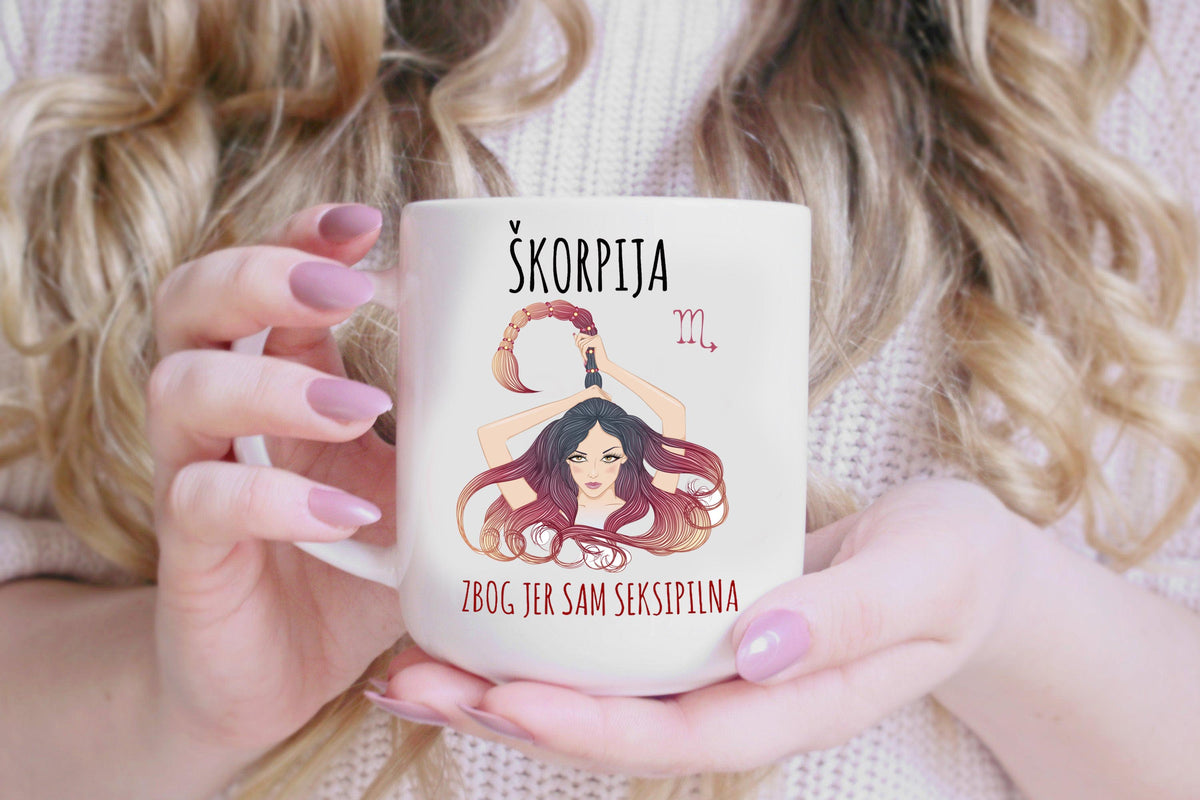 Žena Škorpija - zbog jer sam seksipilna