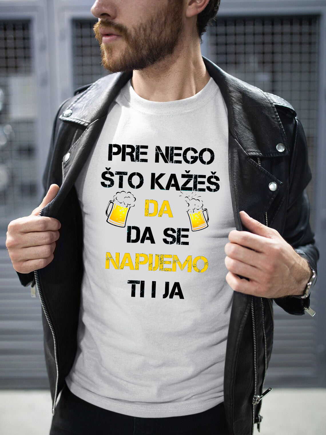 Pre nego što kažeš da se ti i ja slažemo - muška majica