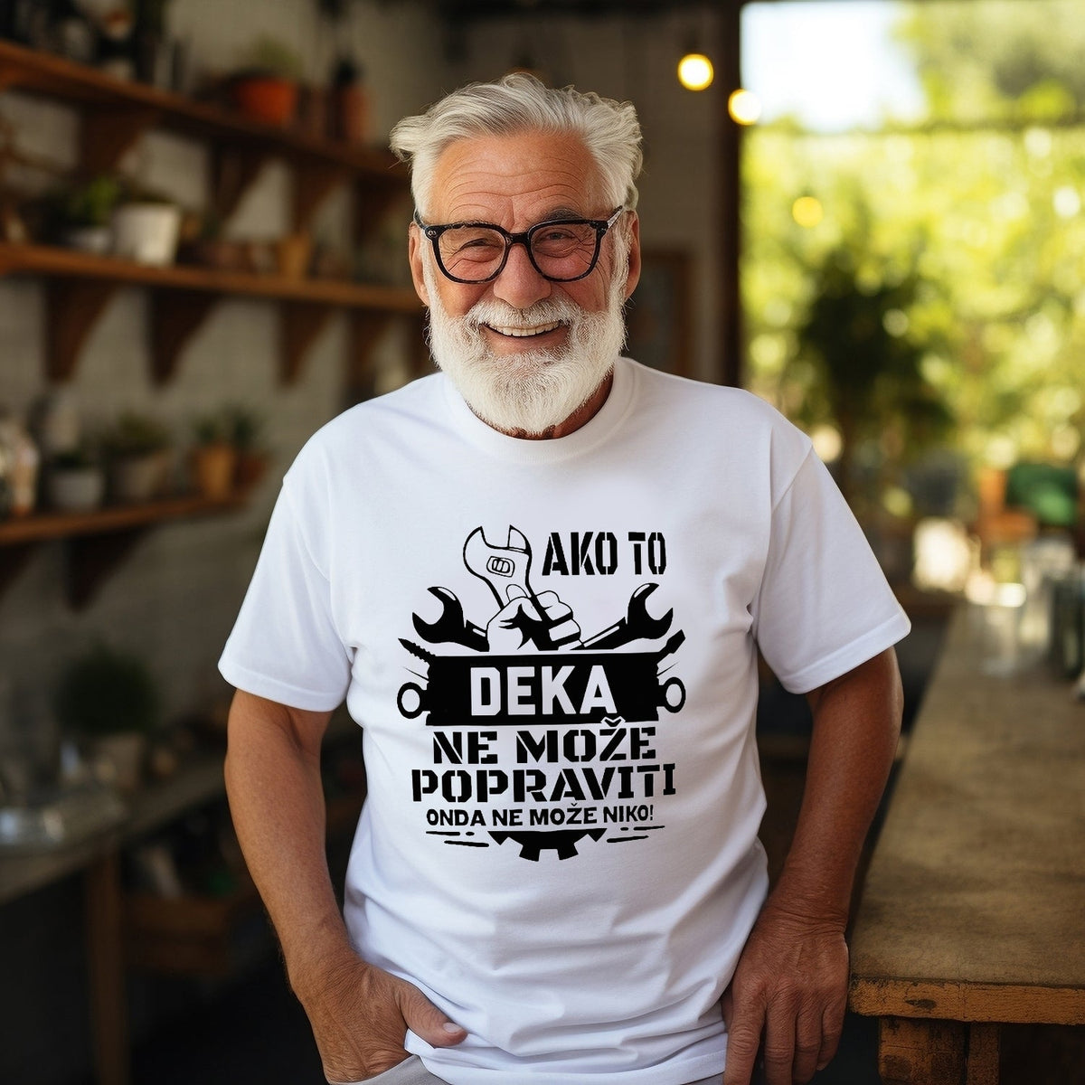 Ako to ne može popraviti, ne može niko - muška majica
