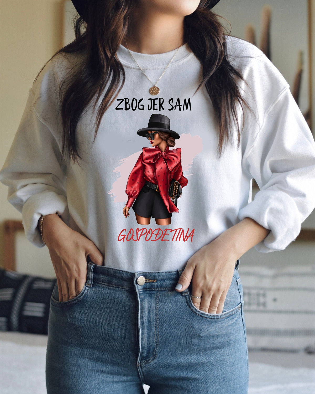 Zbog jer sam gospođetina - duks