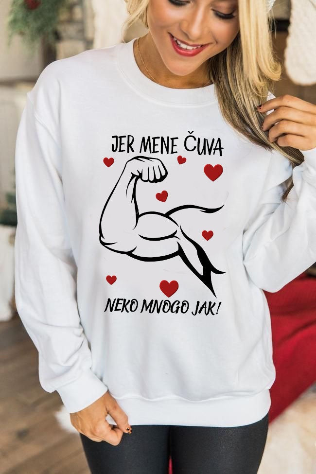 Jer mene čuva neko mnogo jak! - duks