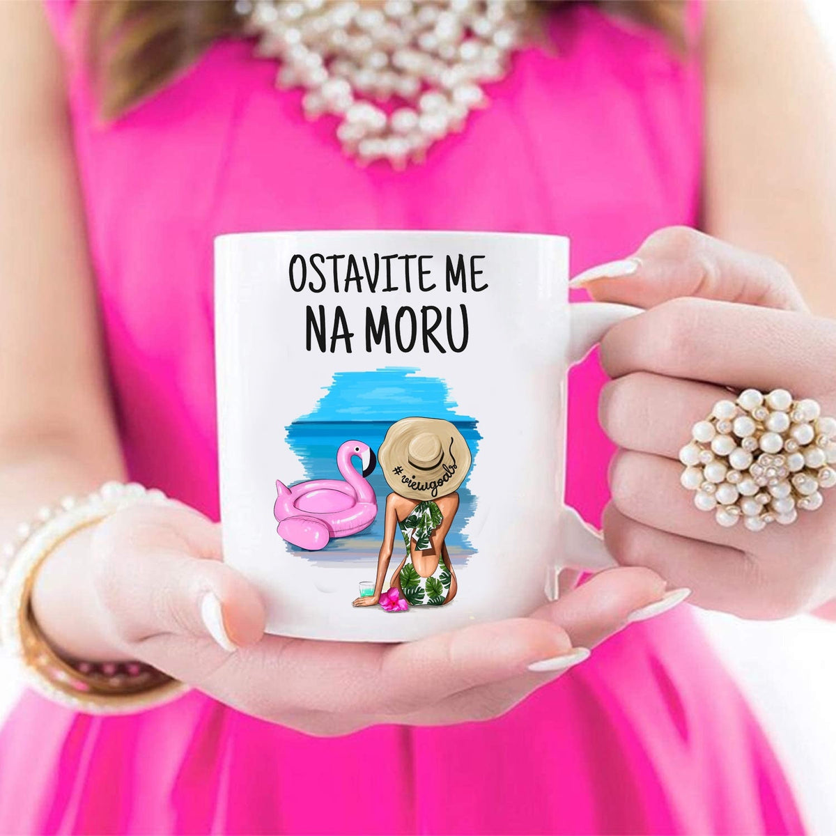 Ostavite me na moru - šolja