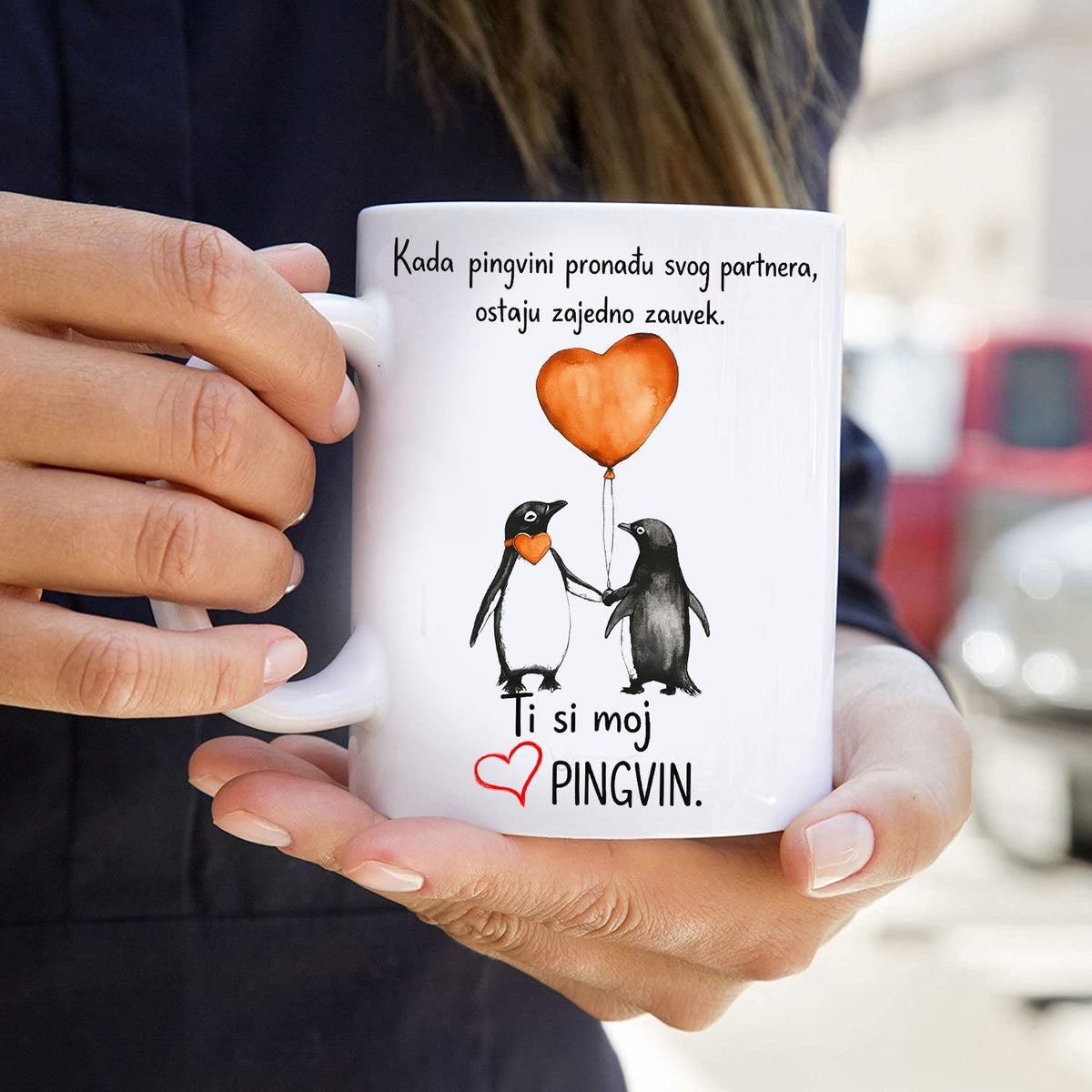 Ti si moj pingvin - šolja