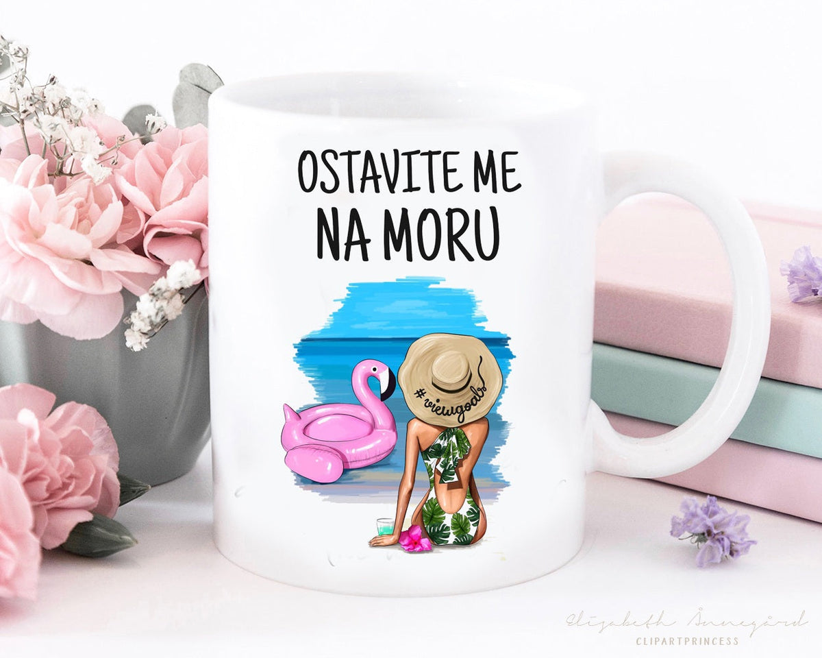 Ostavite me na moru - šolja