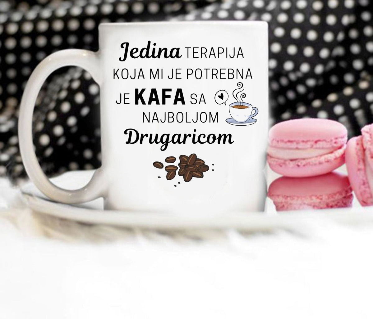 Jedina terapija koja mi je potrebna je kafa sa najboljom drugaricom - šolja