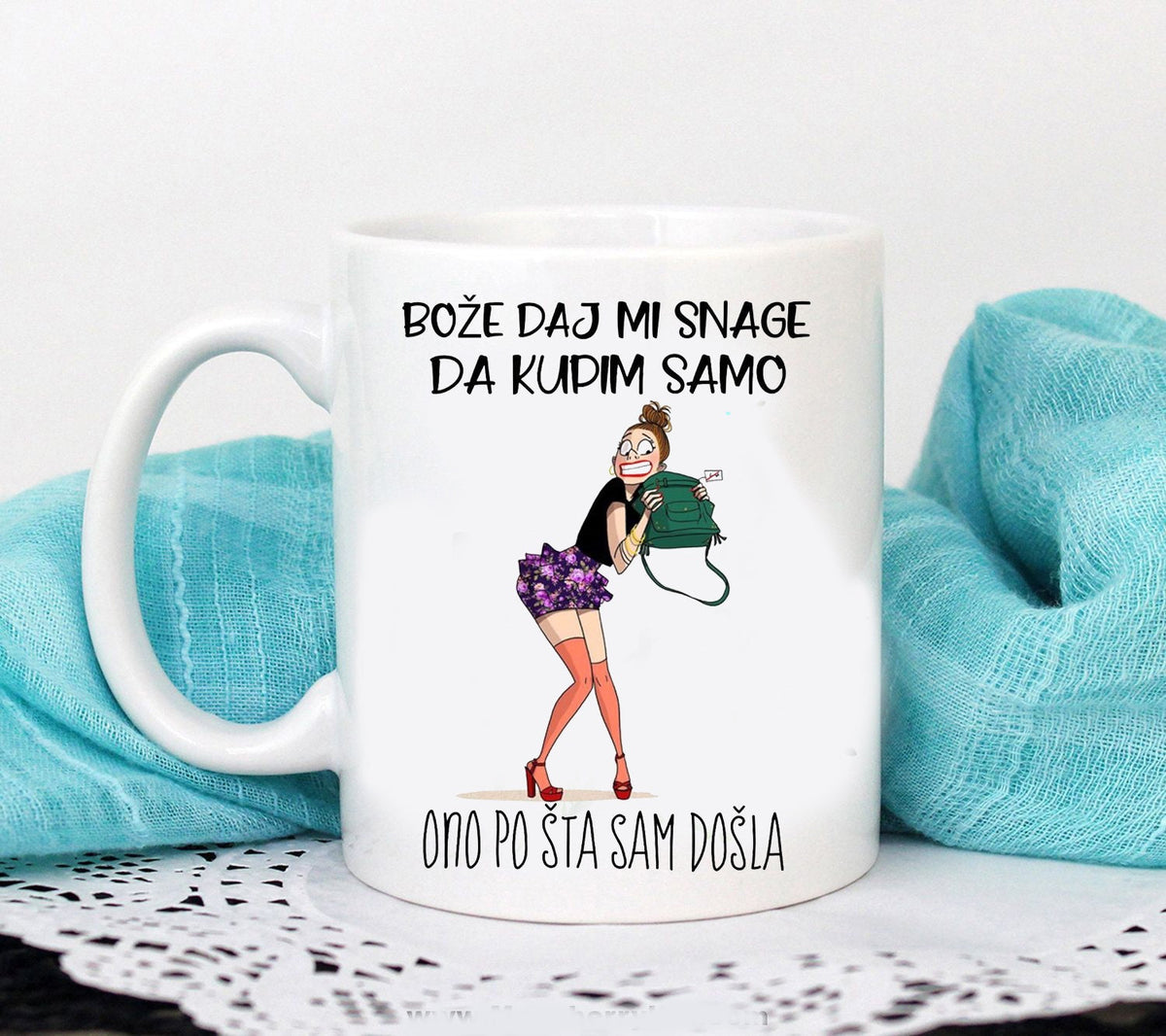 Bože, daj mi snage da kupim samo ono po šta sam došla - šolja