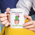 Variram od nežnog cvetića do kaktusa - šolja