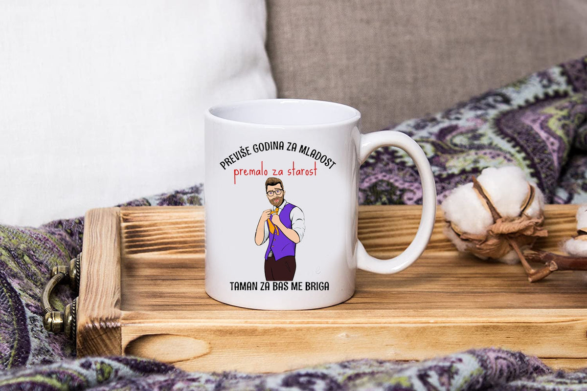 Pređeš godinu za godinom, penzija za čas, taman za baš me briga - šolja