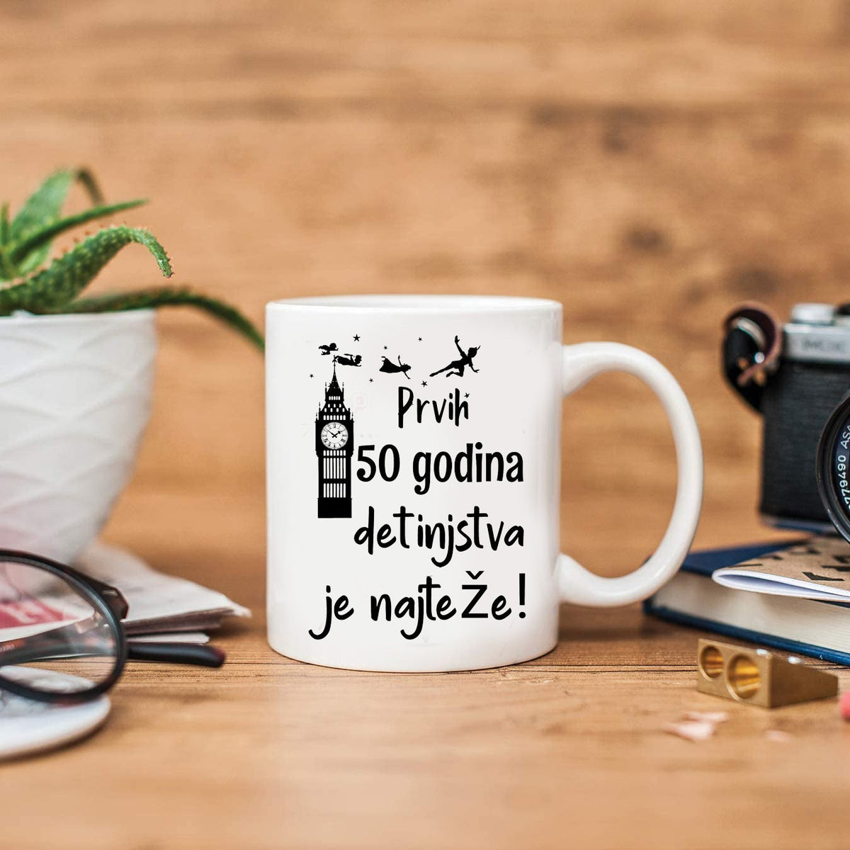 Prvih 50 godina detinjstva je najteže! - šolja