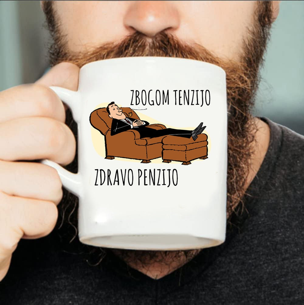 Zbogom tenzijo, zdravo penzijo - šolja
