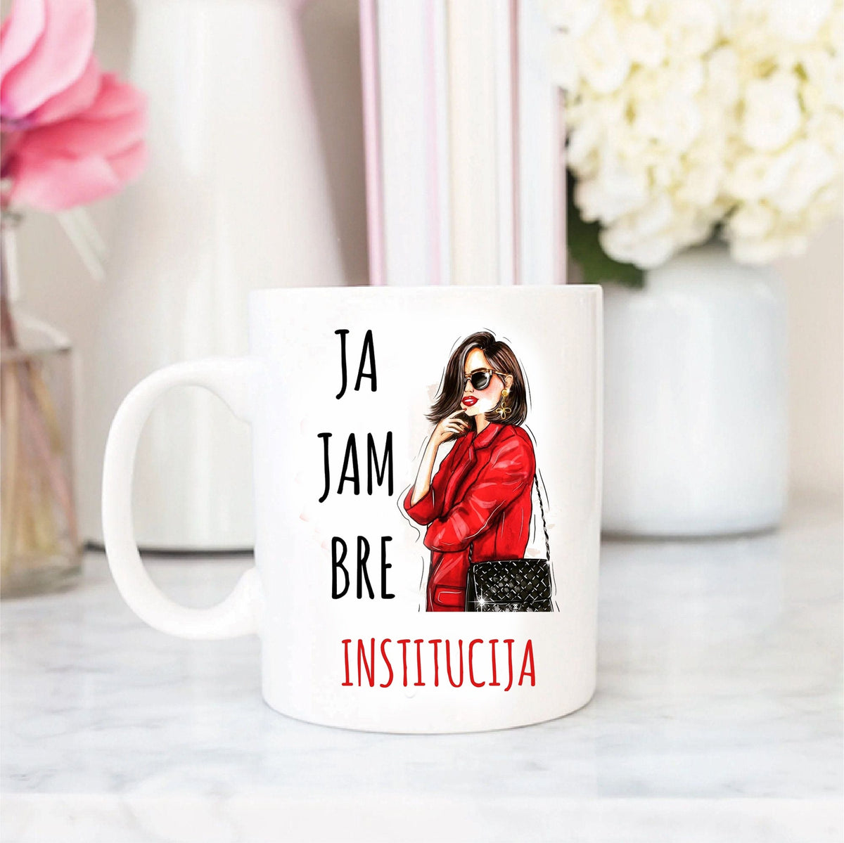 Ja sam bre institucija! - šolja