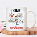 Dome, nervni slome - šolja