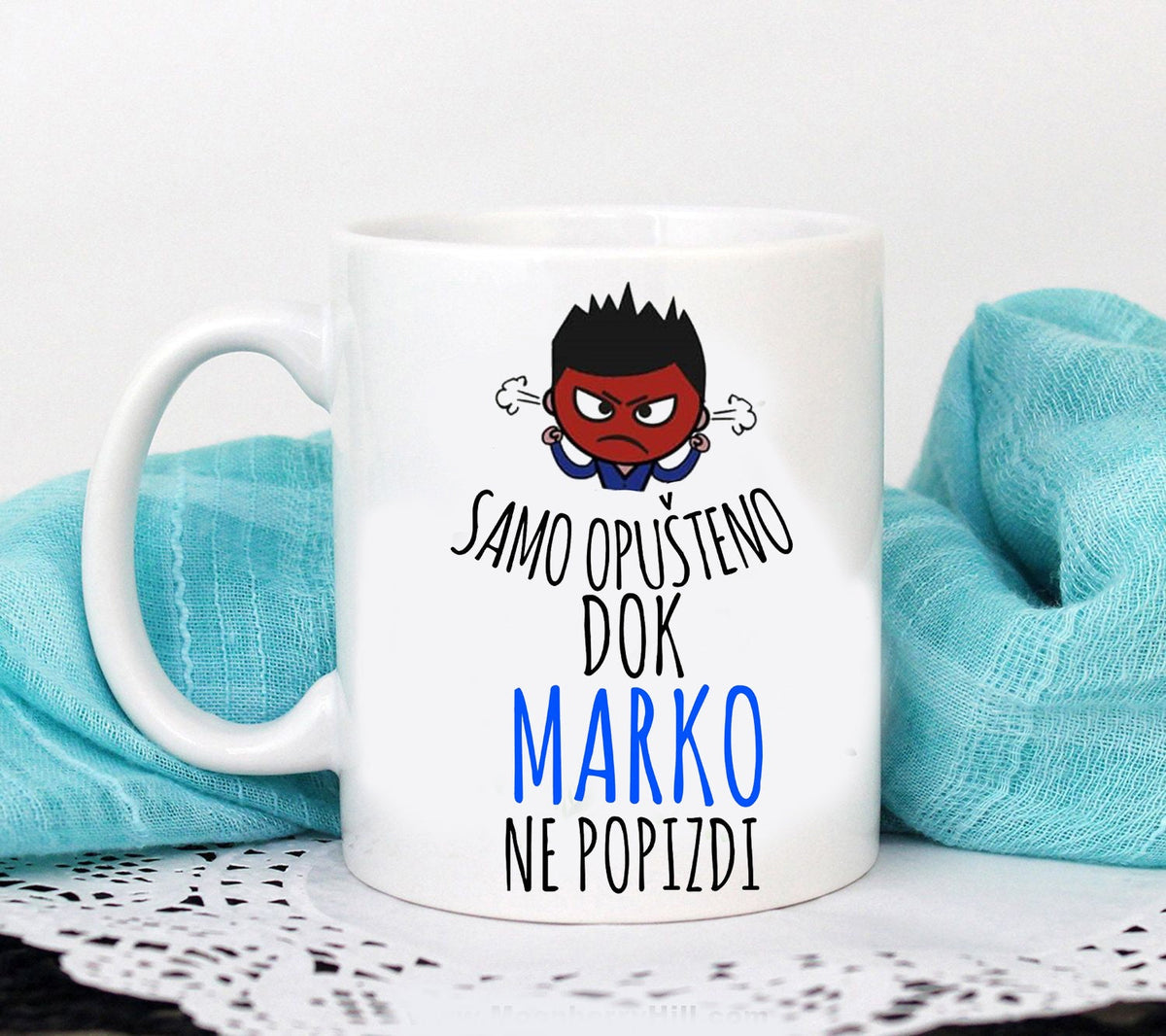 Samo opušteno dok Marko ne popizdi - šolja