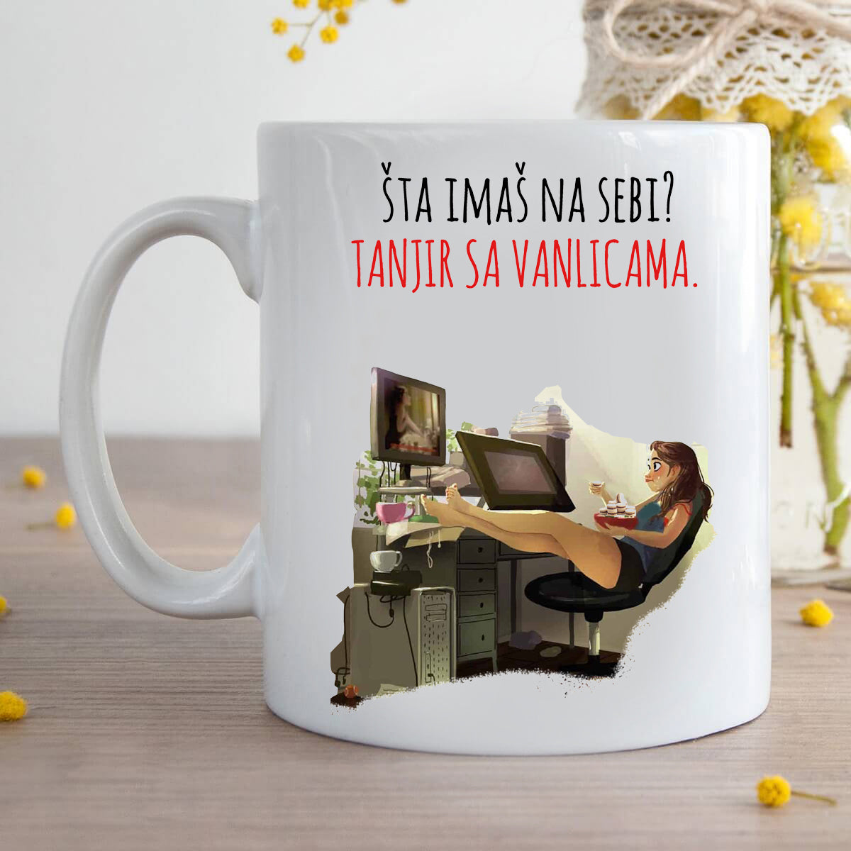 Šta imaš na sebi? Tanjir sa vanilicama