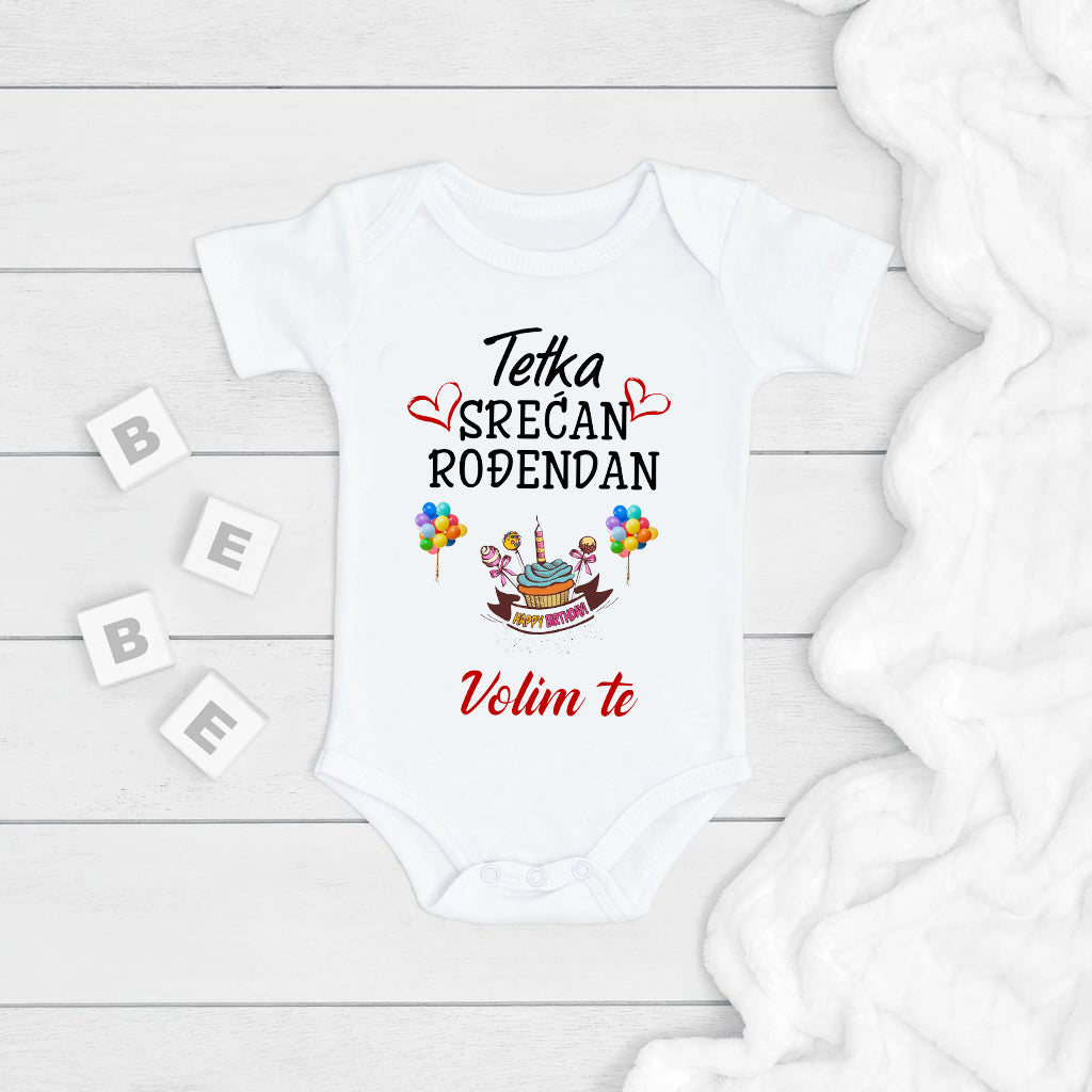 Tetka, srećan rođendan, volim te