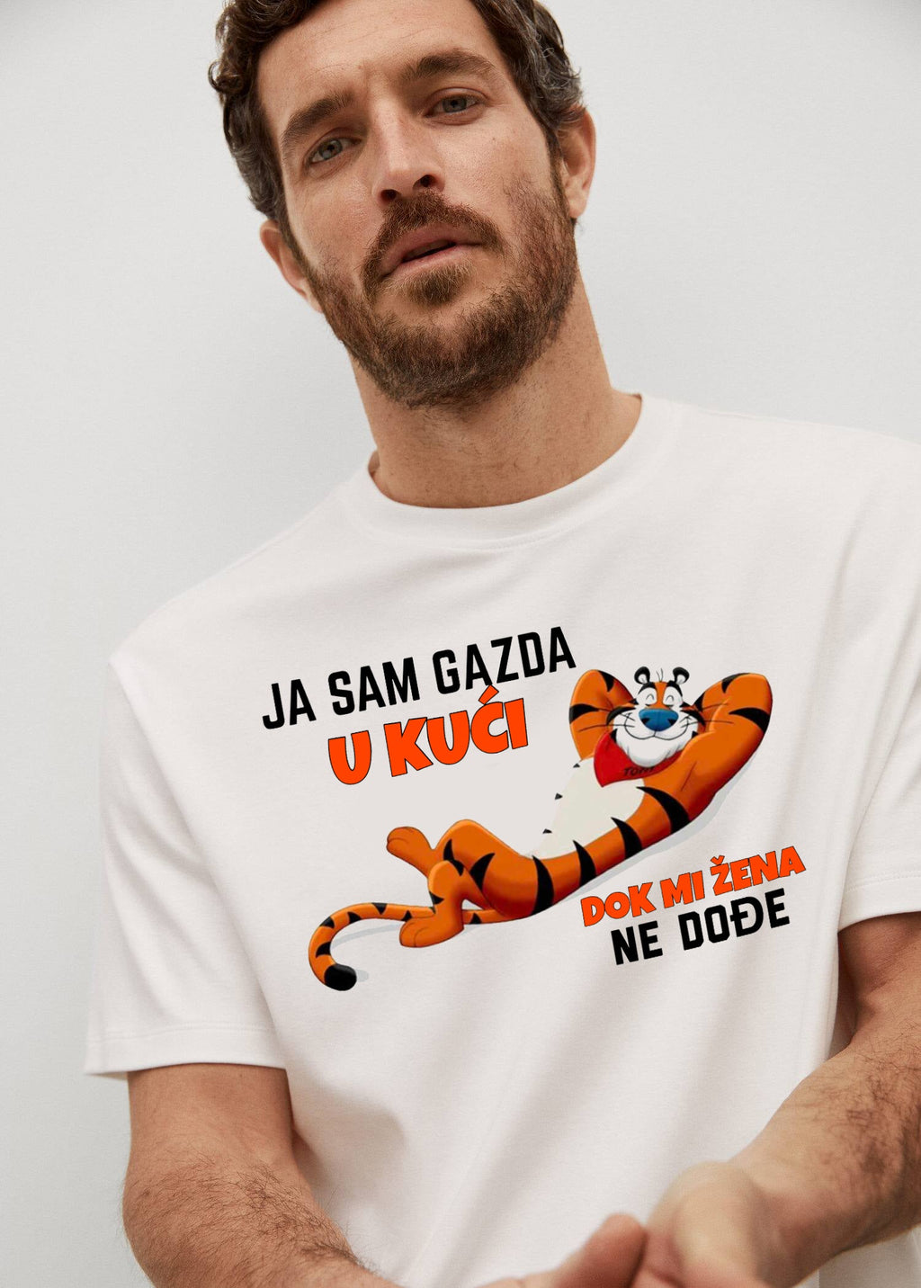 Ja sam gazda u kući dok mi žena ne dođe - muška majica