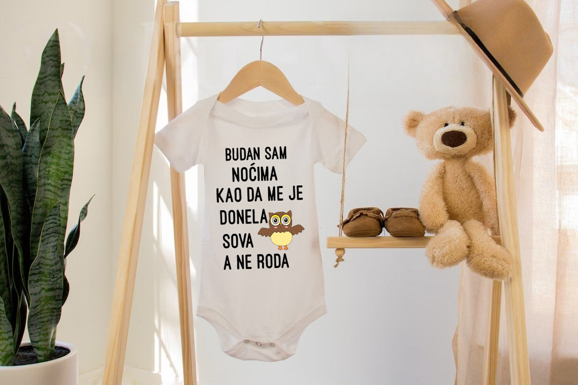 Budan sam noćima kao da me je donela sova, a ne roda