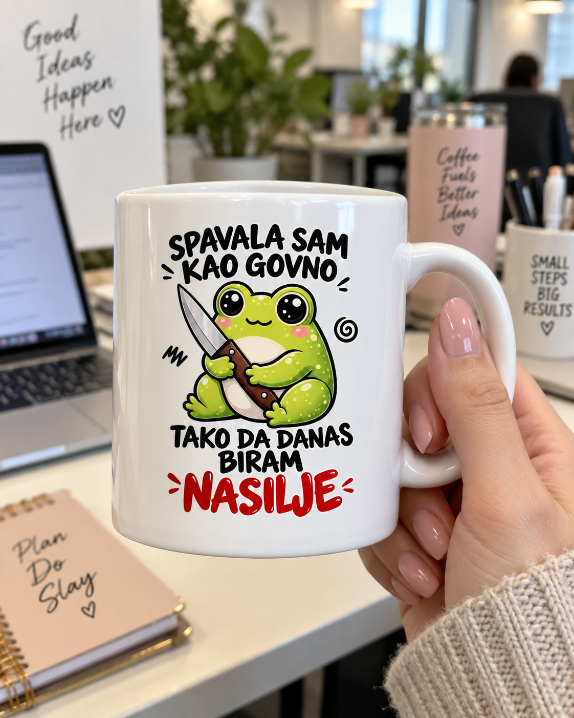 Spavala sam kao govno tako da danas biram nasilje