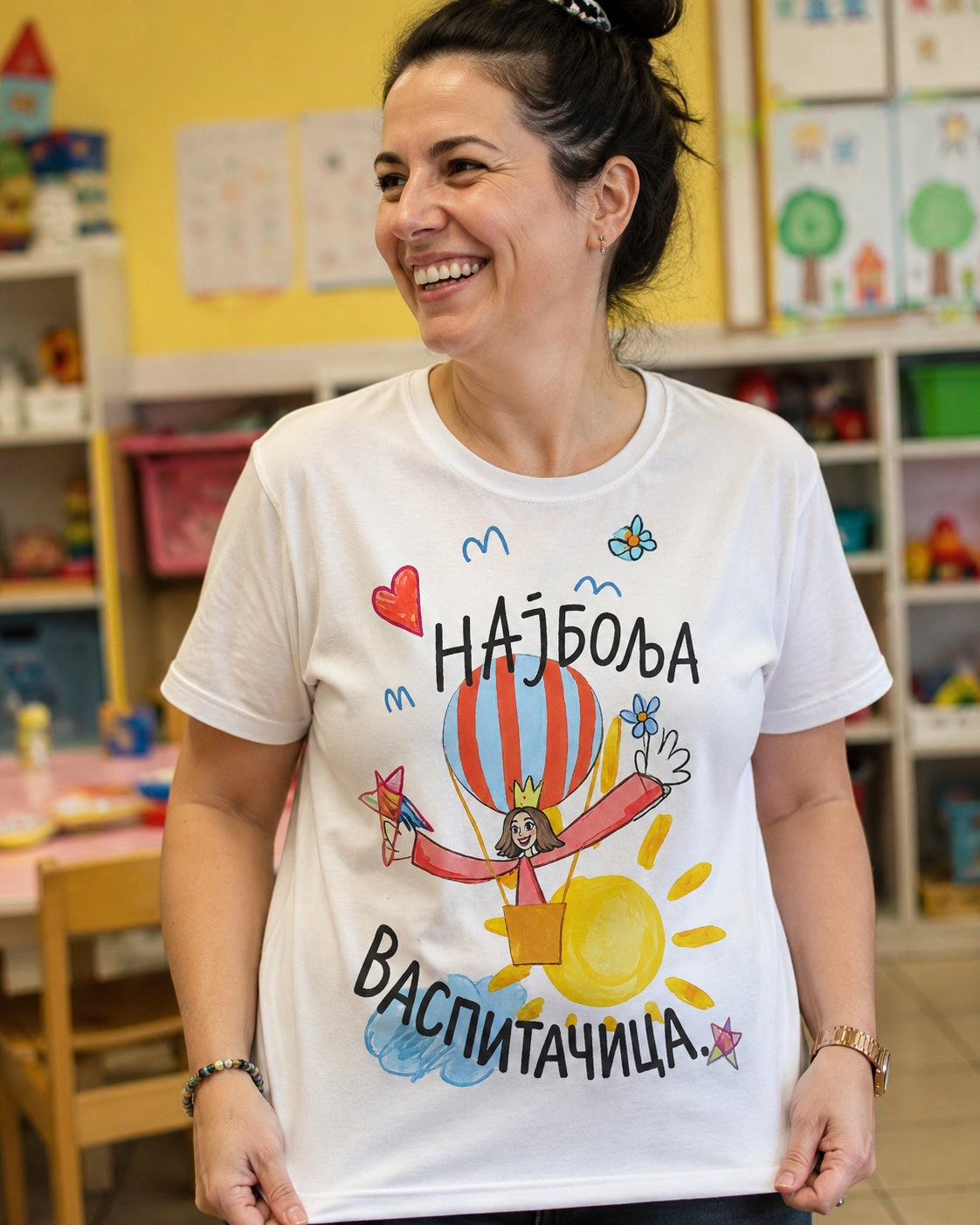 Najbolja vaspitačica - ženska majica