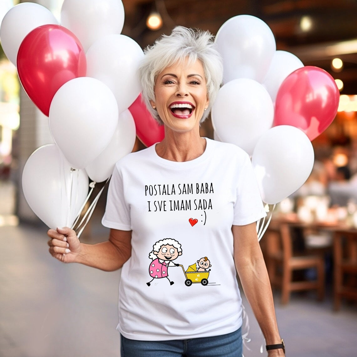 Postala sam baba i sve imam sada - ženska majica