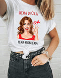 Nema dečka, nema problema - ženska majica