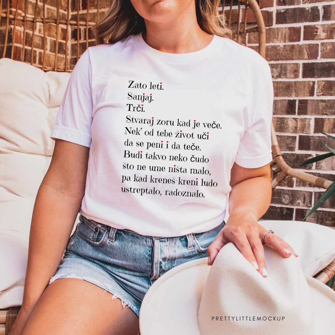 Zato leti, sanjaj, trči - ženska majica