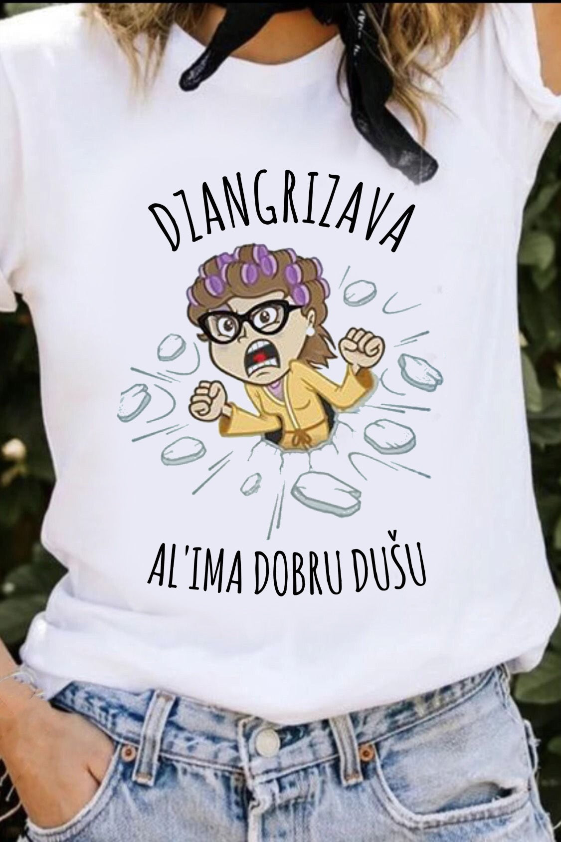 Džangrizava, al' ima dobru dušu - ženska majica