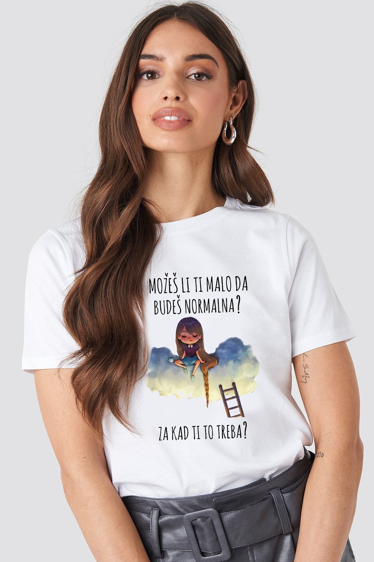 Možeš li ti malo da budeš normalna? Za kad ti to treba? - ženska majica
