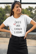 Čim li to Sanja, to mora da je zajebano - ženska majica