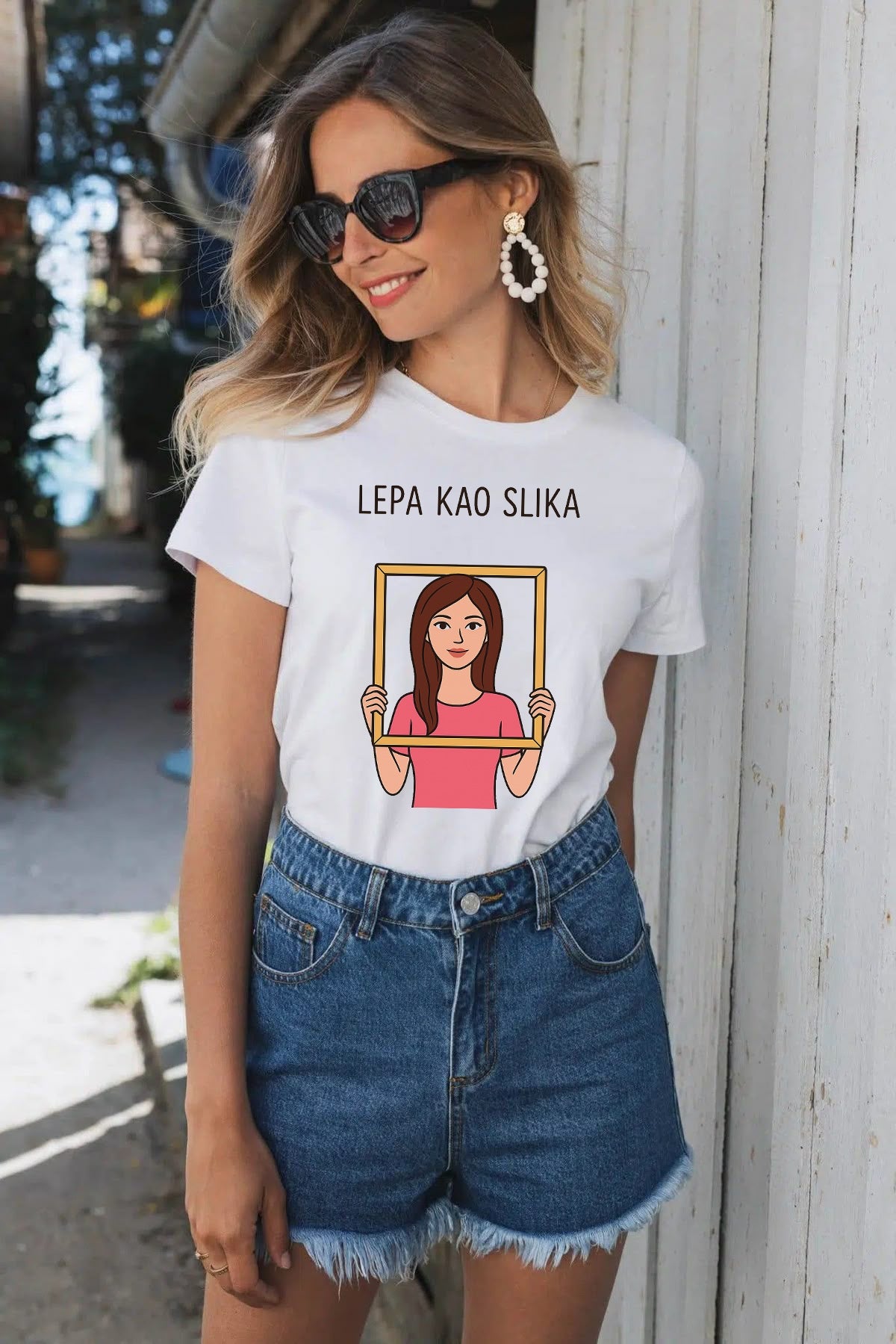 Lepa kao slika - ženska majica