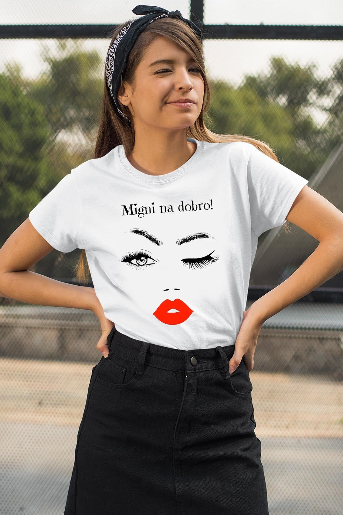 Migni na dobro - ženska majica
