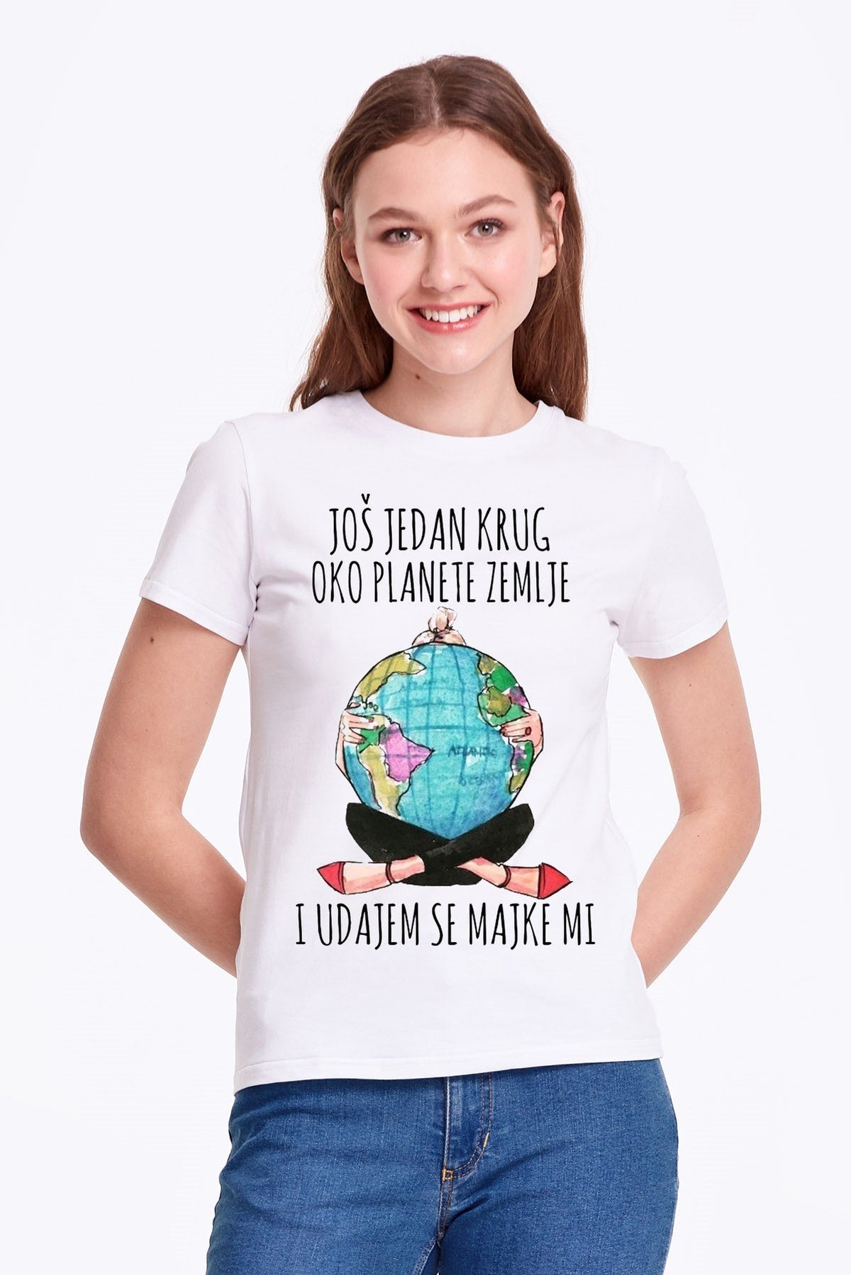 Još jedan krug oko planete Zemlje i udajem se, majke mi - ženska majica