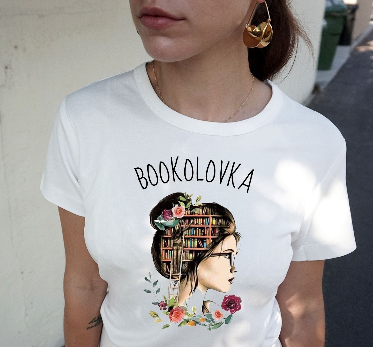 Bookolovka - ženska majica