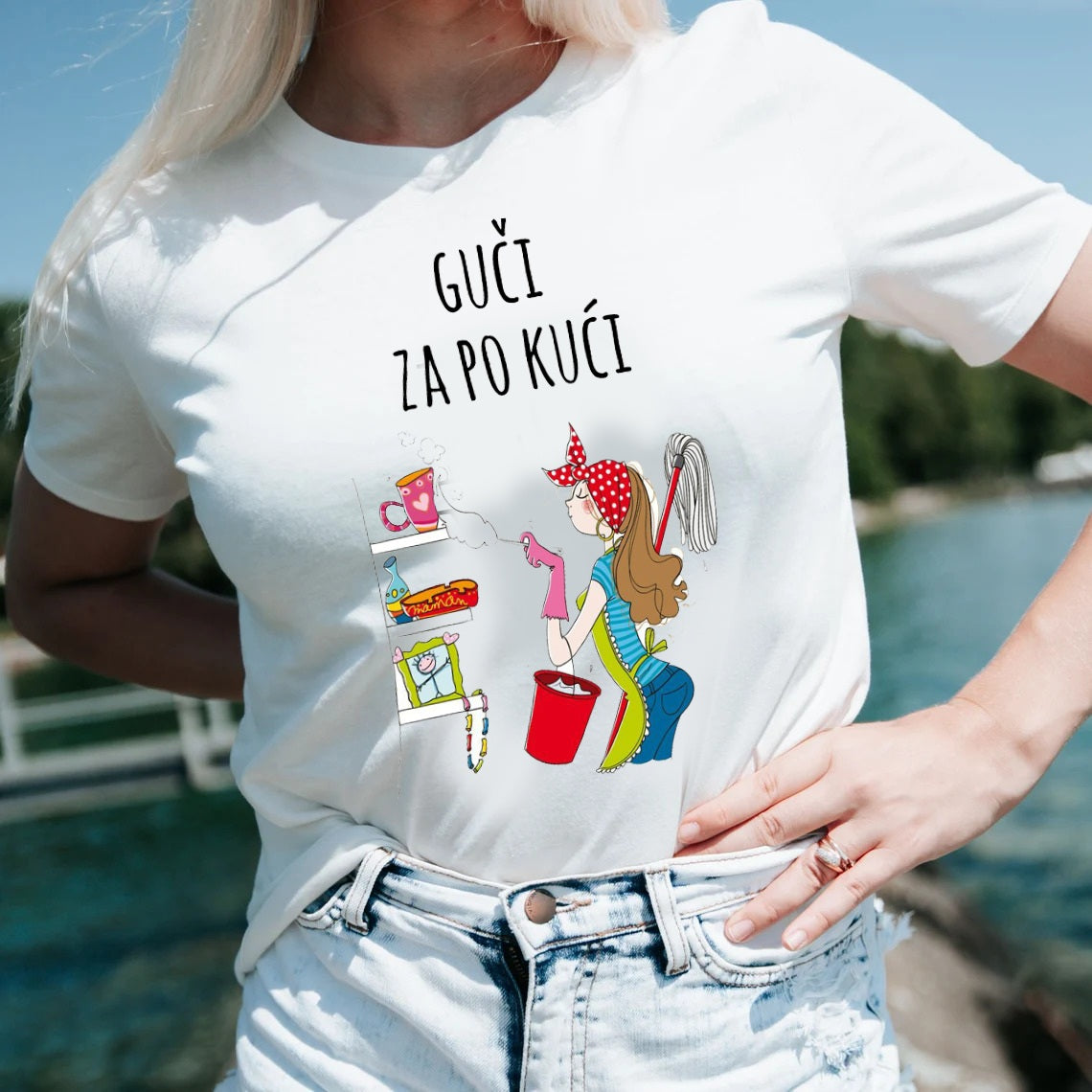 Guči za po kući - ženska majica