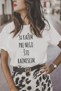 Tri puta kažem pre nego što razmislim - ženska majica