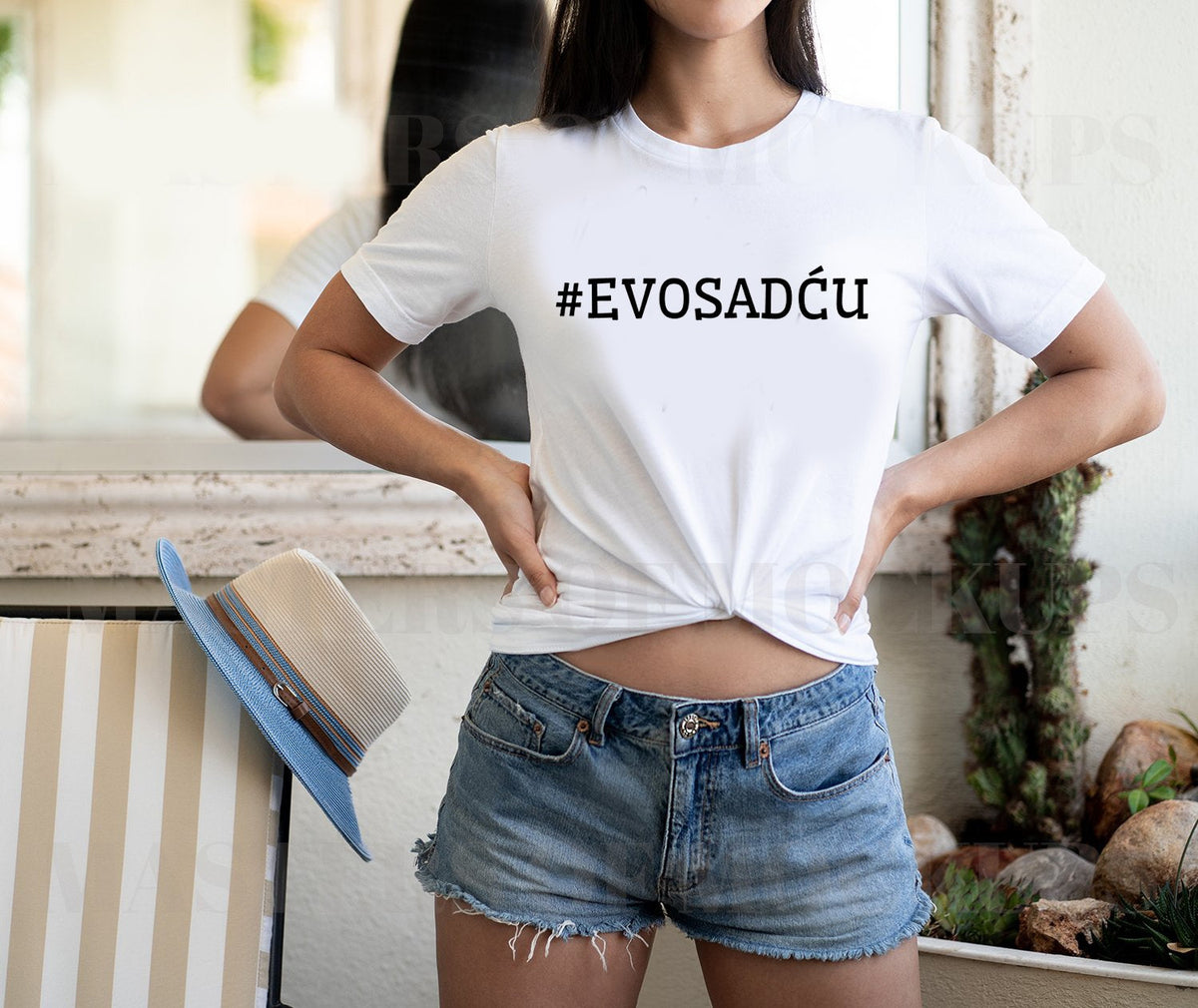 #Evosadću - ženska majica