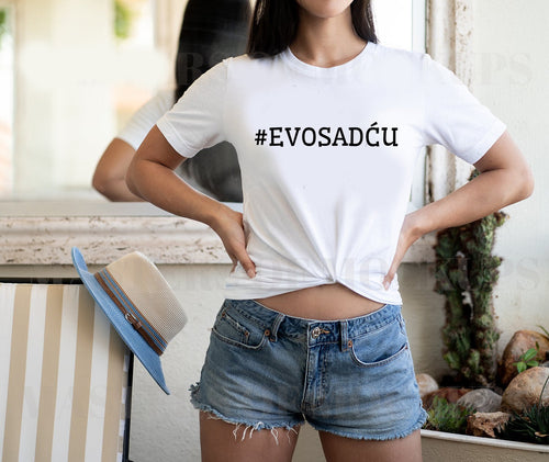 #Evosadću - ženska majica