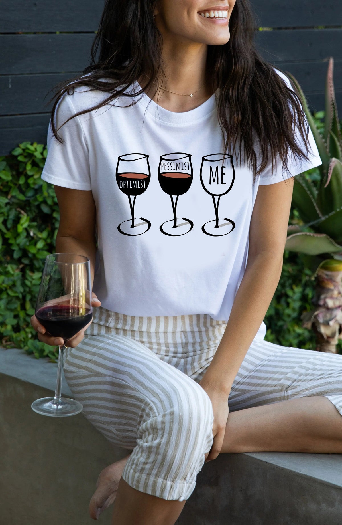 You, Me, Wine - ženska majica