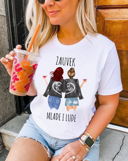 Zauvek mlade i lude - ženska majica