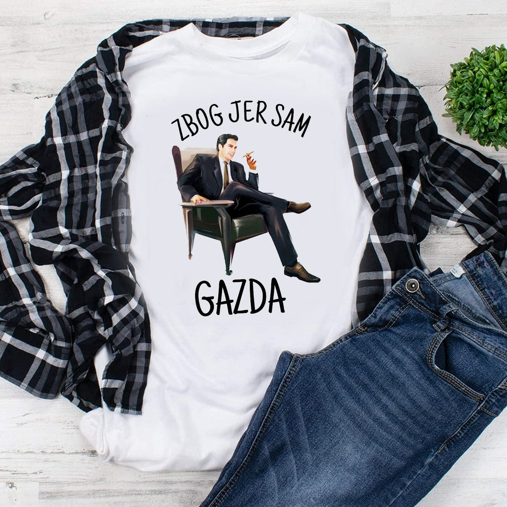 Zbog jer sam gazda - muška majica