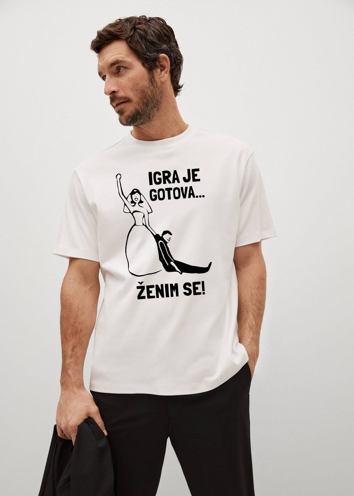 Igra je gotova, ženim se - muška majica