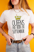 Queens are born in September